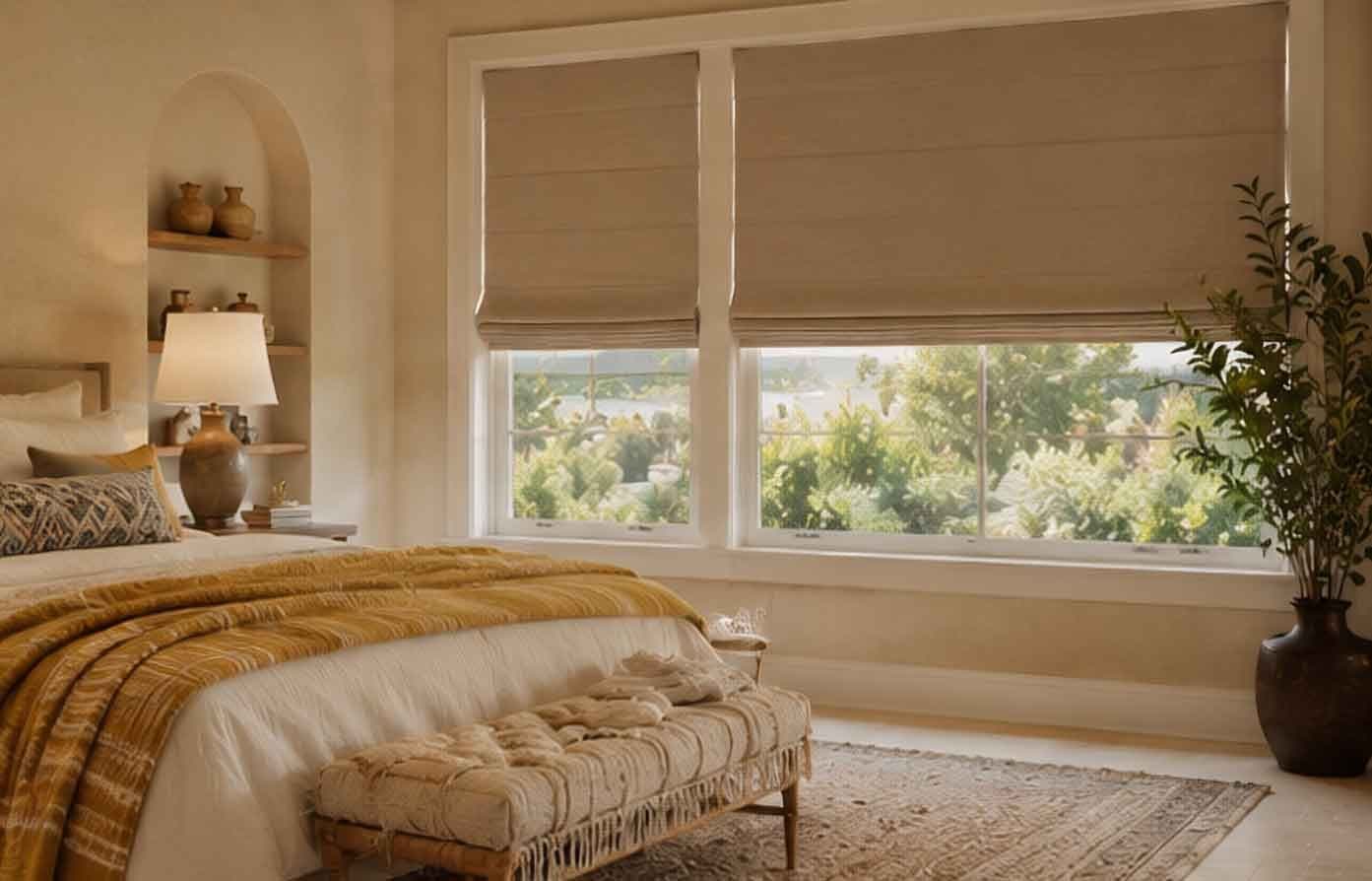 Bedrooms window treatment