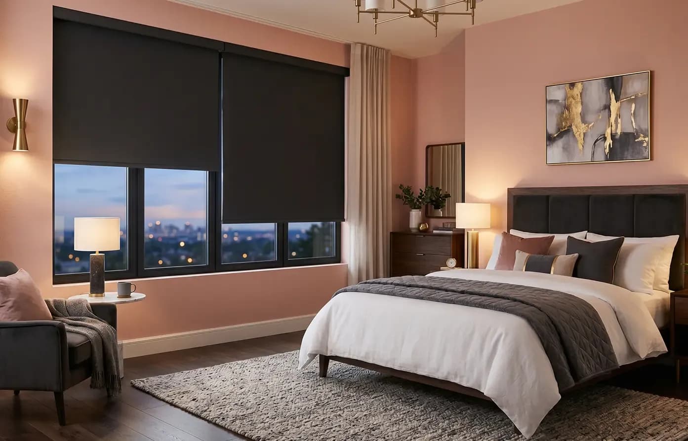 Bedrooms window treatment