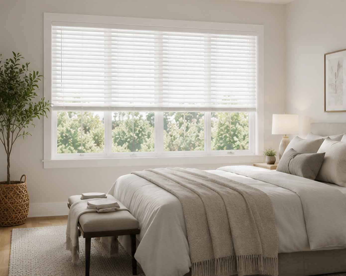 Bedrooms window treatment