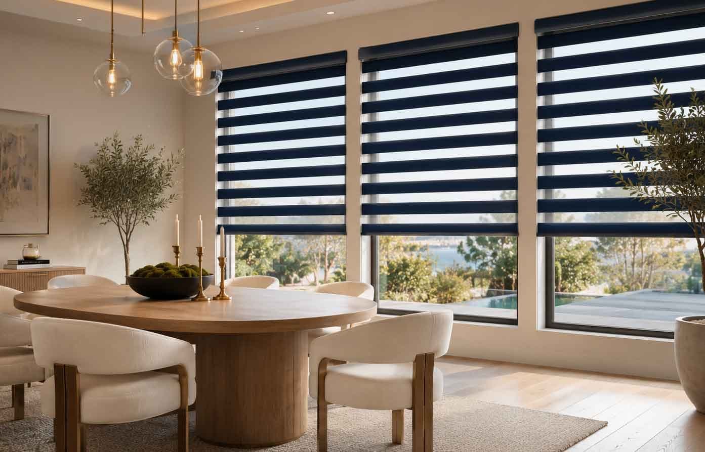 Dining Rooms window treatment