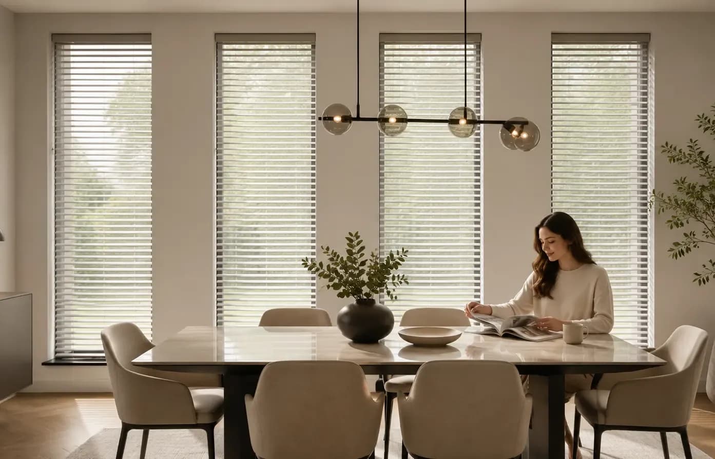Dining Rooms window treatment