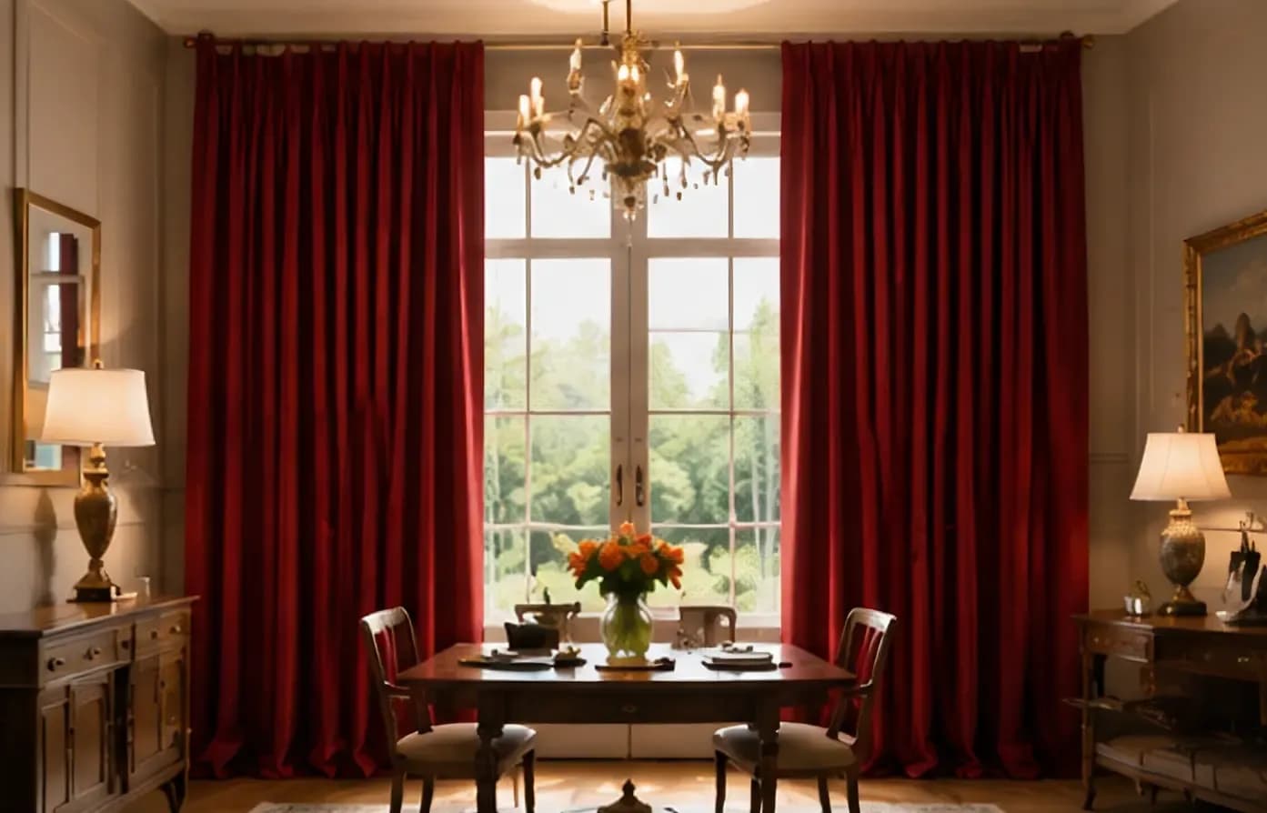 Formal Spaces window treatment