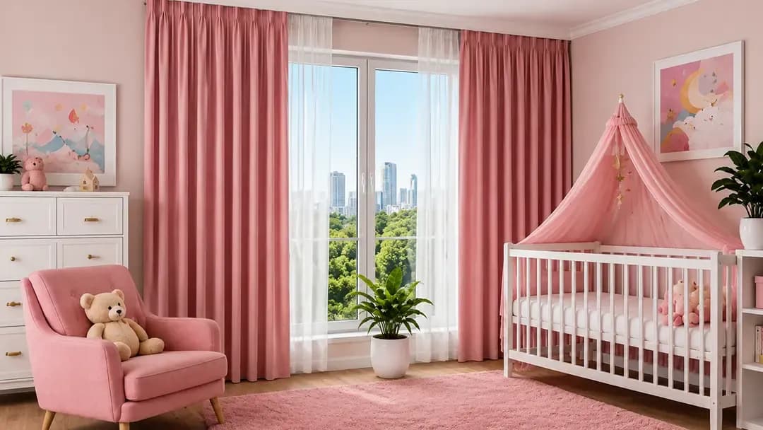 Kids Room window treatment