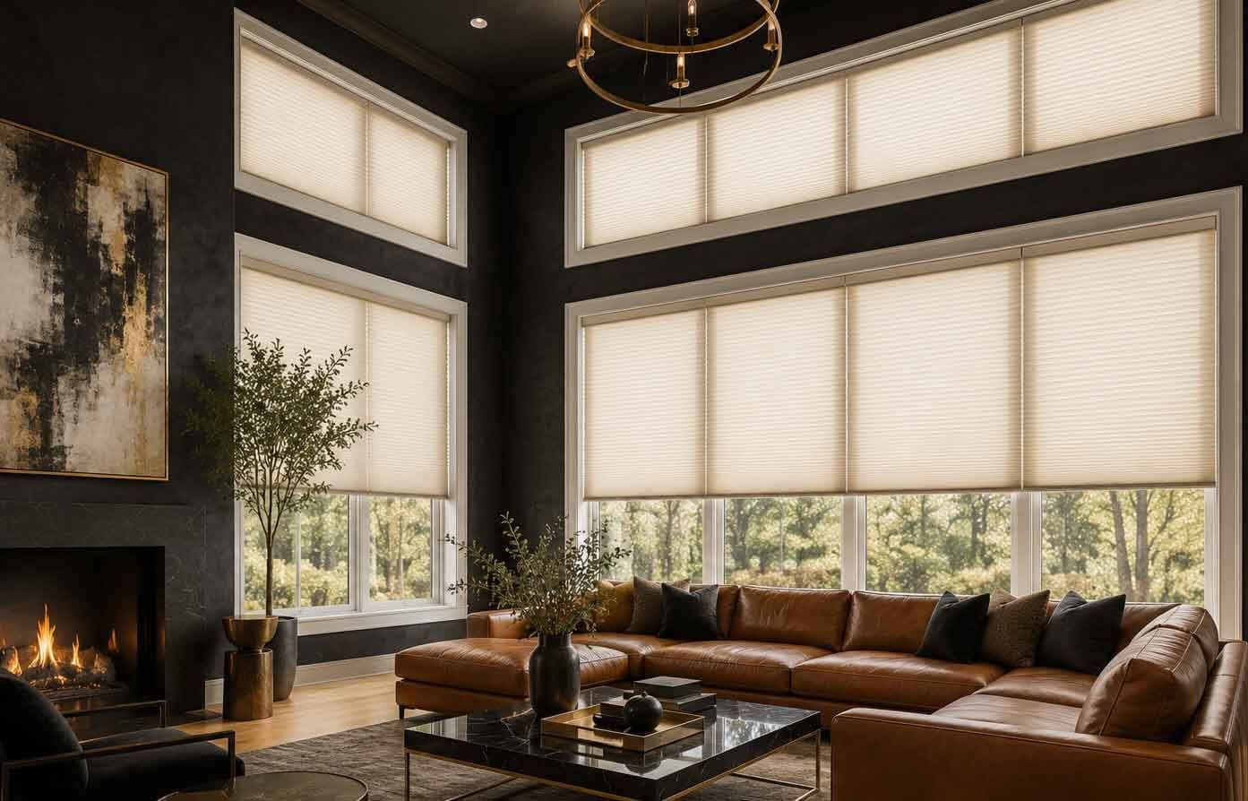 Large Windows window treatment