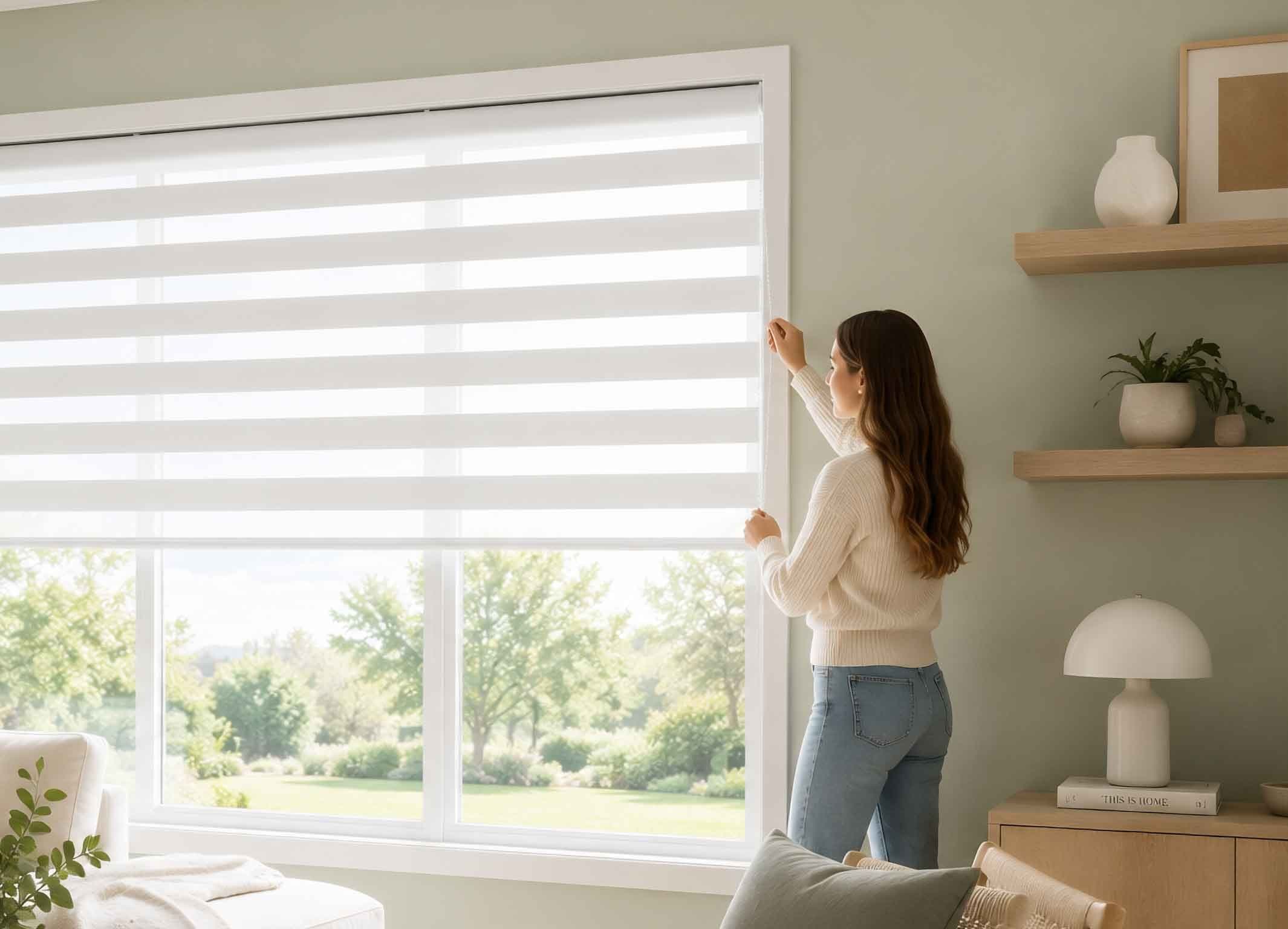 Manual Zebra Shades setup