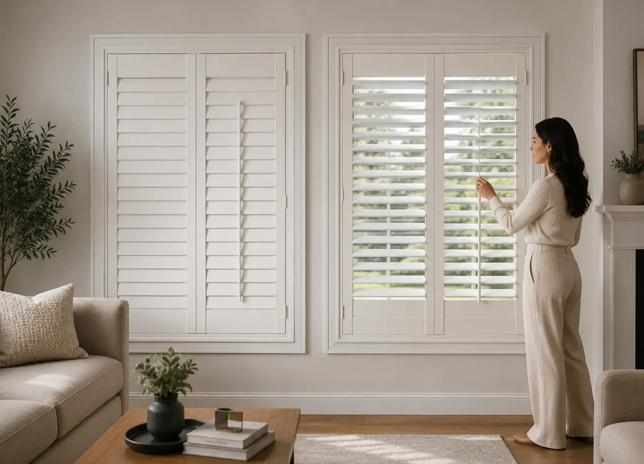 Manual Poly Shutters setup