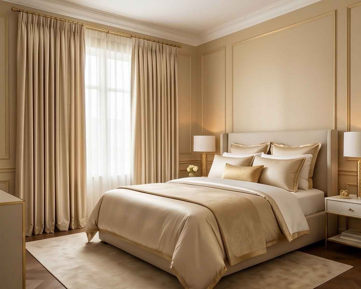Bedrooms window treatment