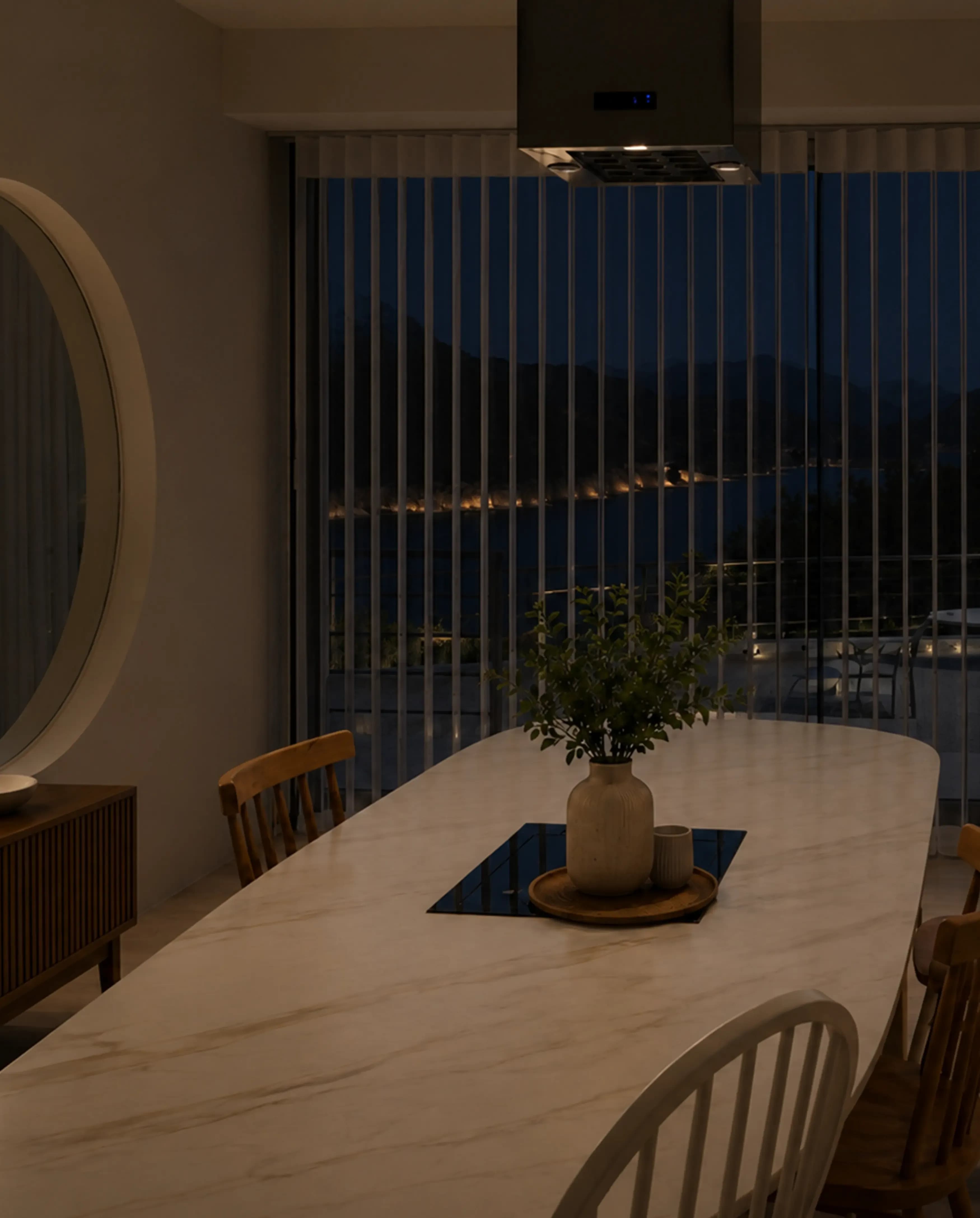 Night shade mode demonstration