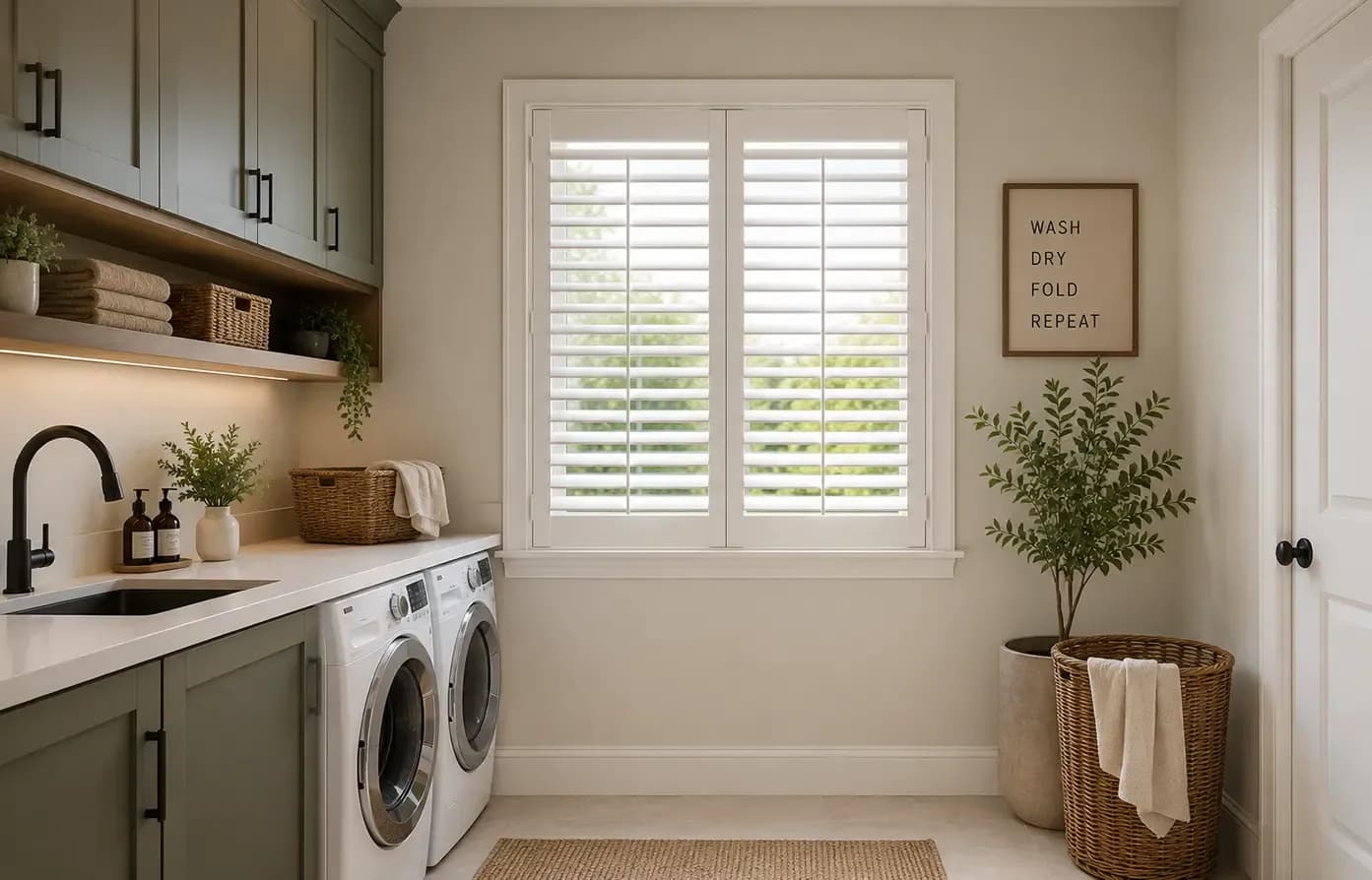 Laundry Rooms window treatment