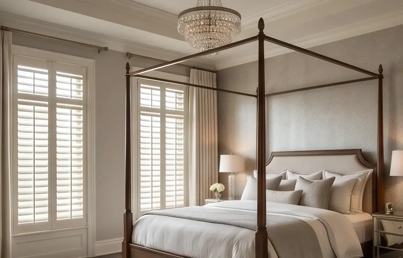 Bedrooms window treatment