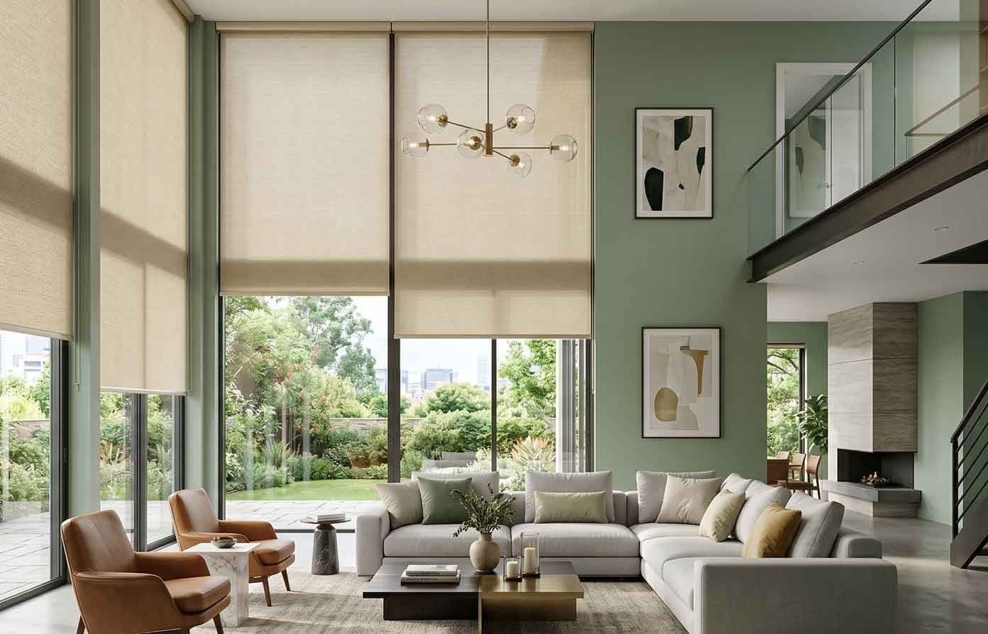 Large Windows window treatment