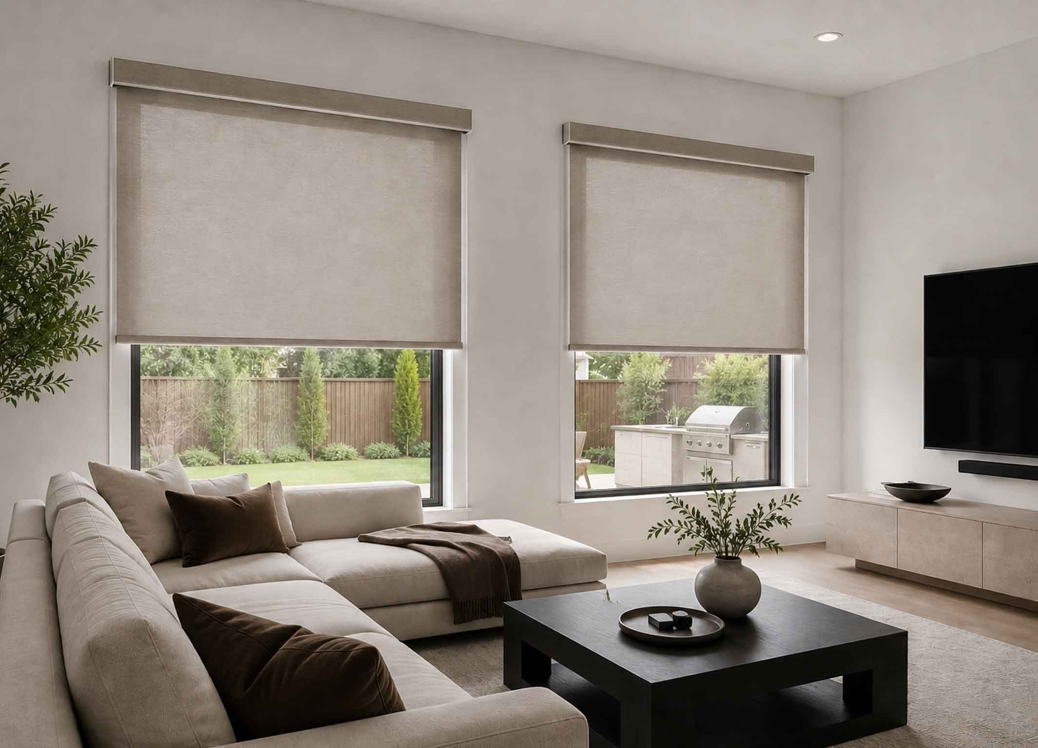 Manual Roller Shades setup